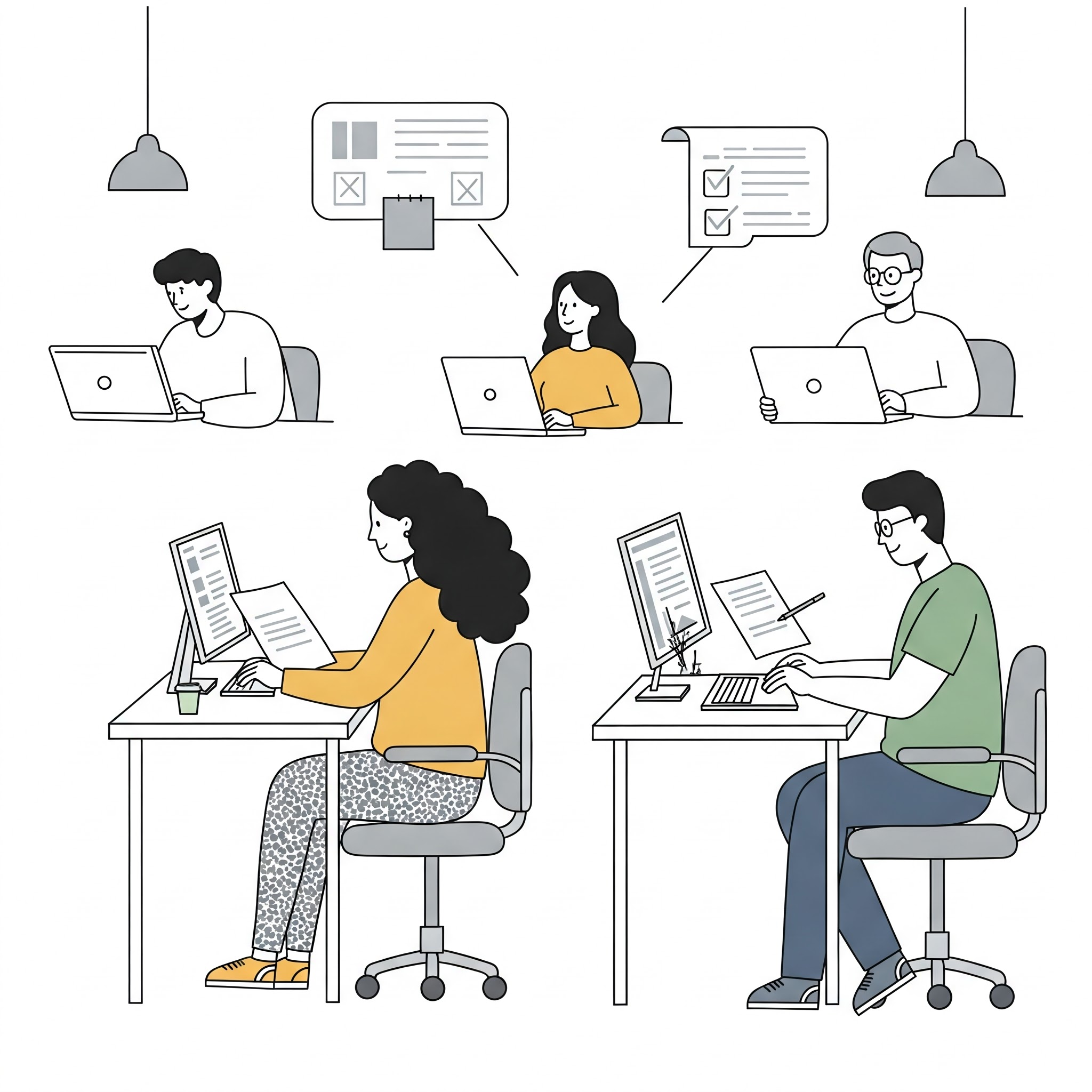 業務標準化のイメージ